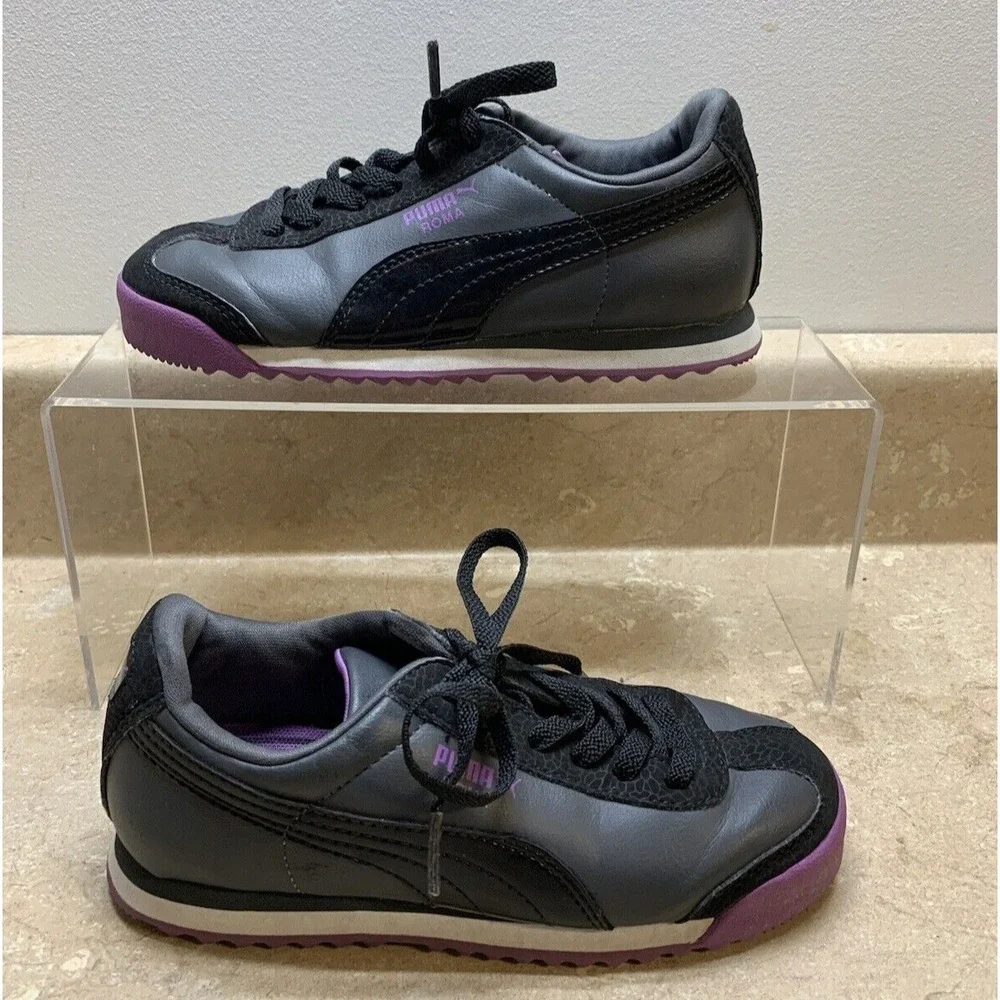 PUMA SPORT LIFESTYLE FTWDM/FVNDM 35429904‎ PURPLE/BLACK SIZE 1Y